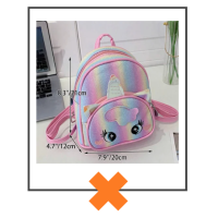 Rugtas unicorn regenboog